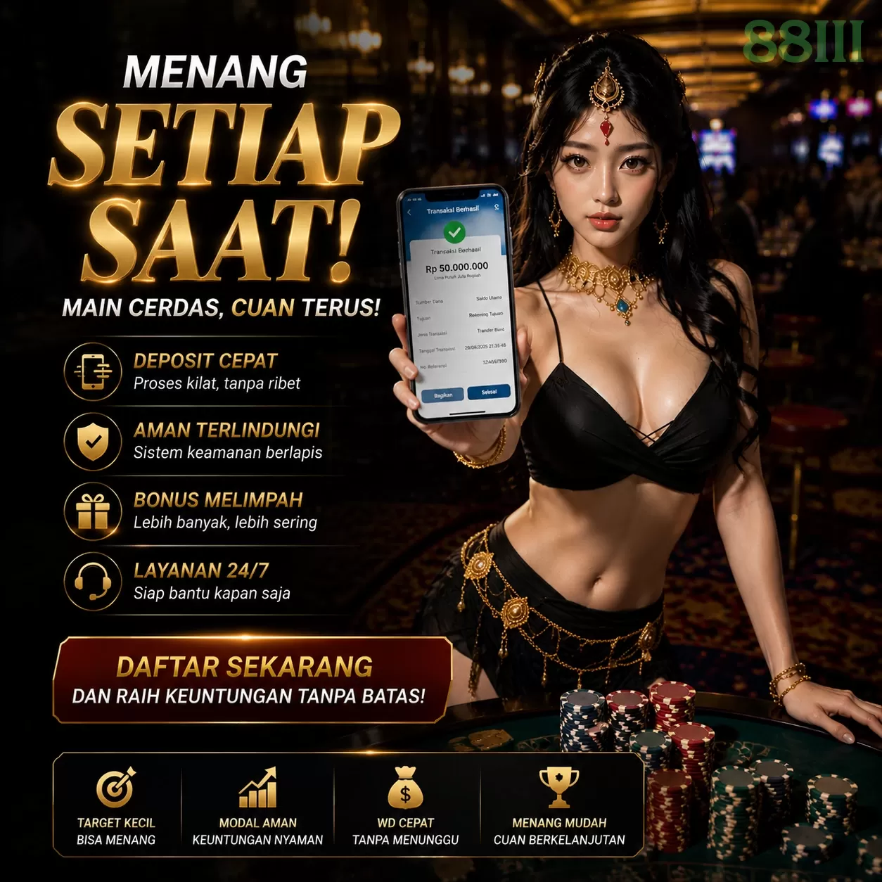 Ikon aplikasi 88iii resmi